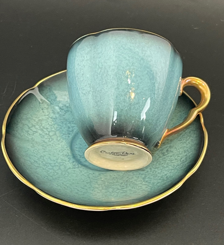 Carlton Ware Porcellana 12 tazze anno 1930